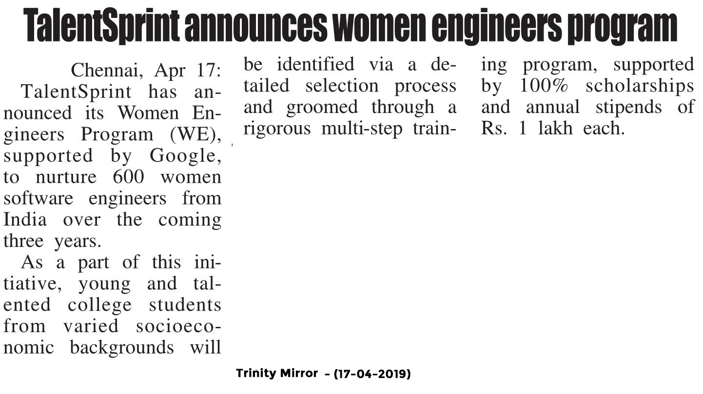 women-engineers-programme