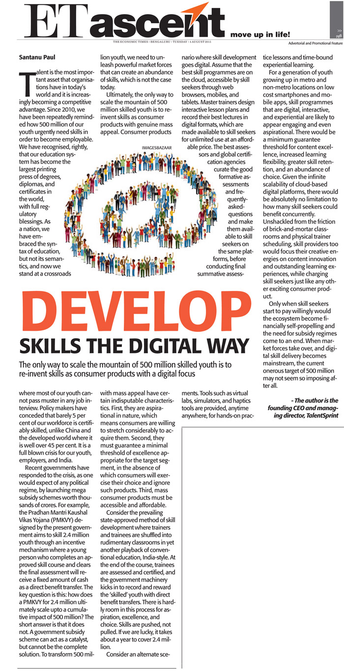Develop Skills the Digital Way