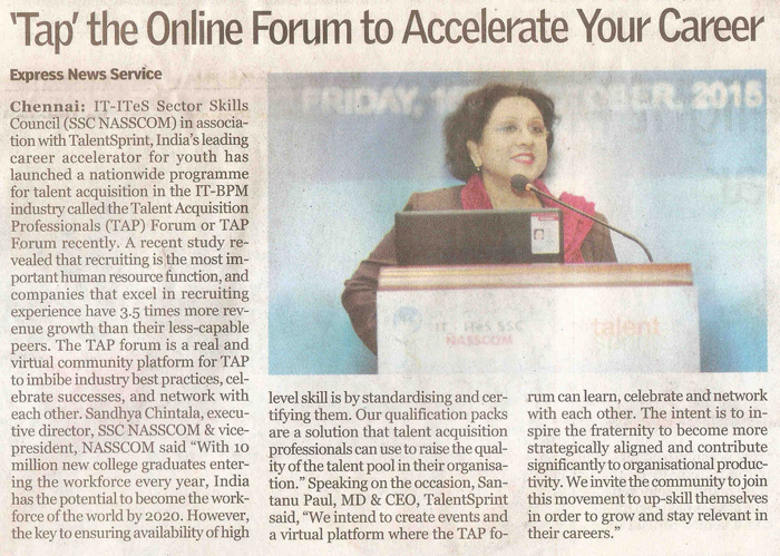 TAP the online Forum to Accelerate Your Career
