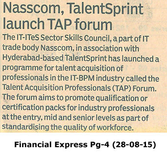 SSC NASSCOM, TalentSprint Launch Talent Acquisition Professionals Forum