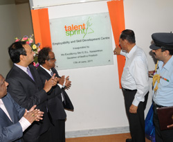 governer inaugurating the TS building